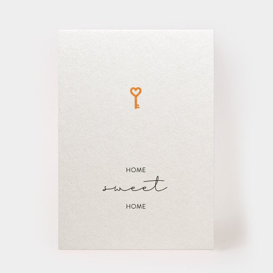 Postkarte "Home sweet Home" - JULIBER MANUFAKTUR