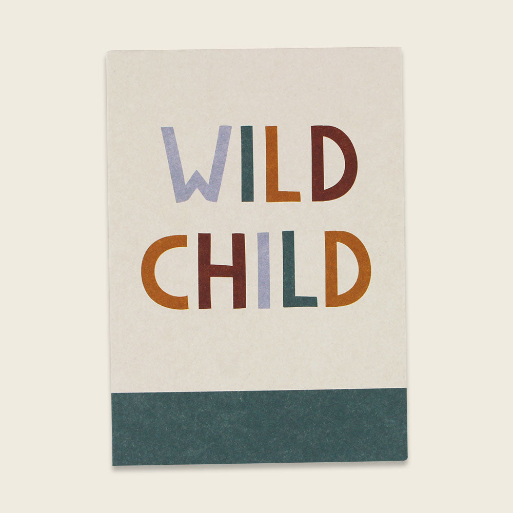 Postkarte "Wild Child"