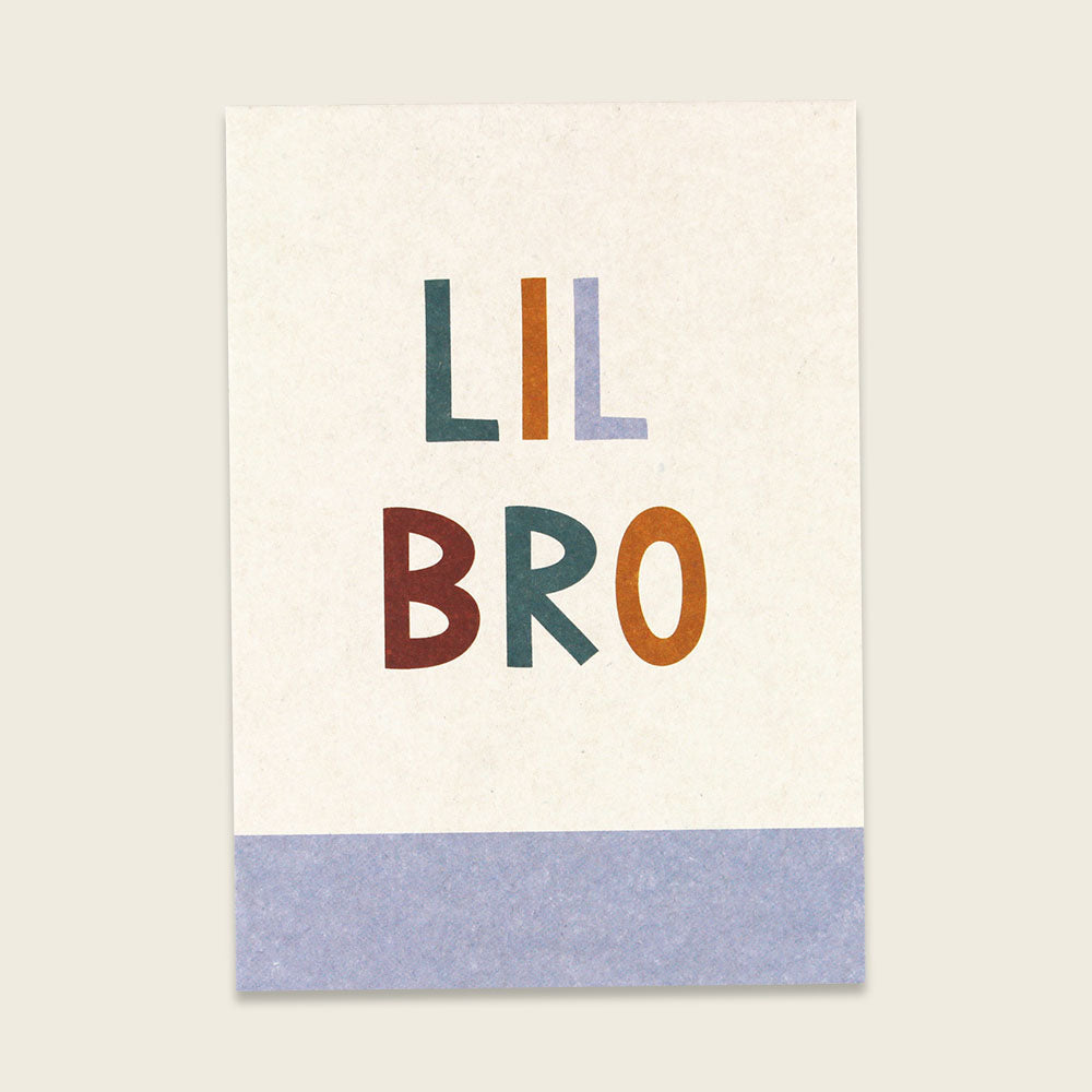 Postkarte "Lil Bro"