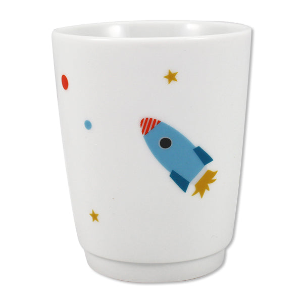 Trinkbecher für Kinder aus Porzellan "Space" - 200 ml - JULIBER MANUFAKTUR