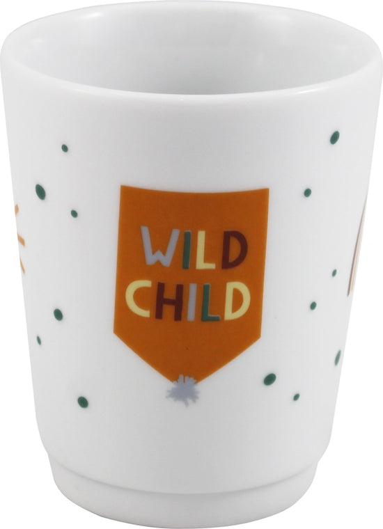 Trinkbecher für Kinder aus Porzellan "Wild Child" - 200 ml