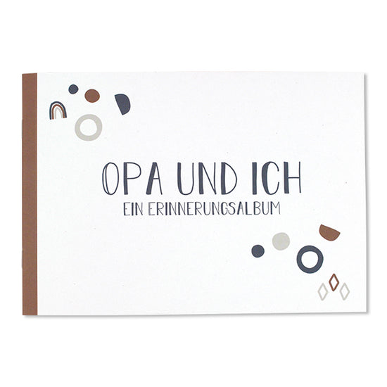 Fotoalbum für Erinnerungen "Opa und Ich", 24 Seiten