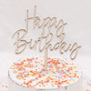 Cake Topper zum Geburtstag aus Holz 